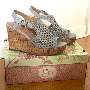 ☀️Perfect for Summer: Jellypop wedge sandals